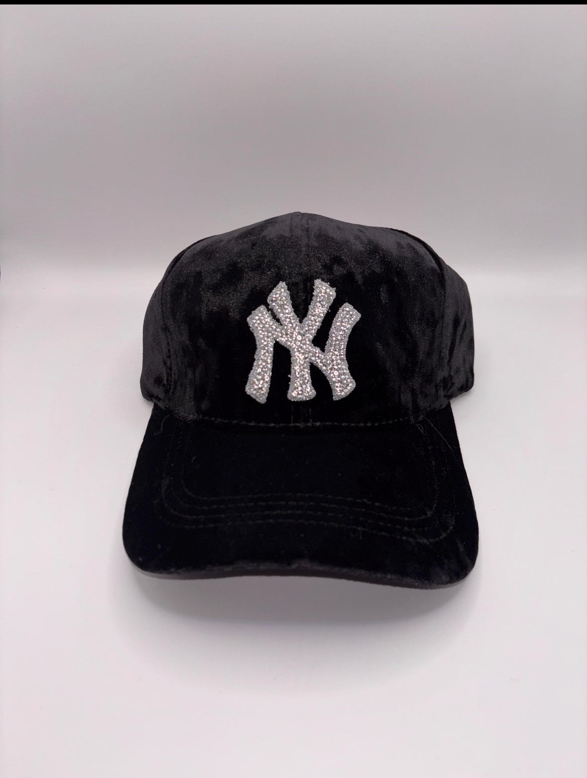 Velvet ball cap