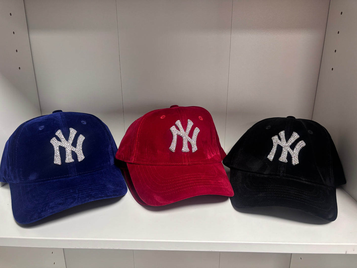 Velvet ball cap